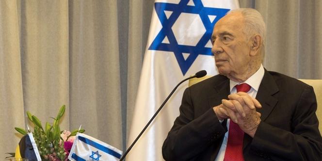 Le président israélien Shimon Peres le 11 novembre à Jérusalem.