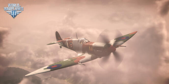 Un appareil britannique de « World of Warplanes ».