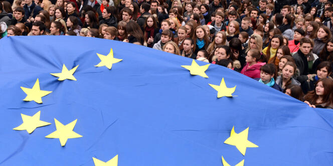 Manifestation pro-européenne à Kiev le 22 novembre.