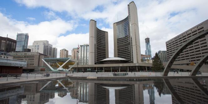 La mairie de Toronto, le 8 novembre.