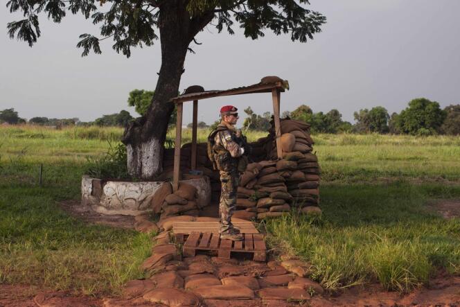 Quelque 410 militaires français sont déployés à Bangui depuis 2002.