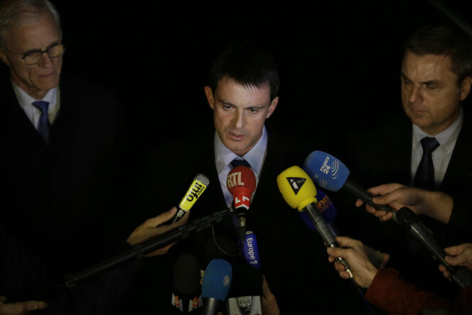 Le ministre de l'intérieur, Manuel Valls, le 21 novembre.