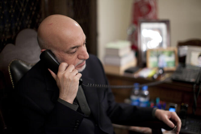 Hamid Karzaï, à Kaboul, le 7 décembre.