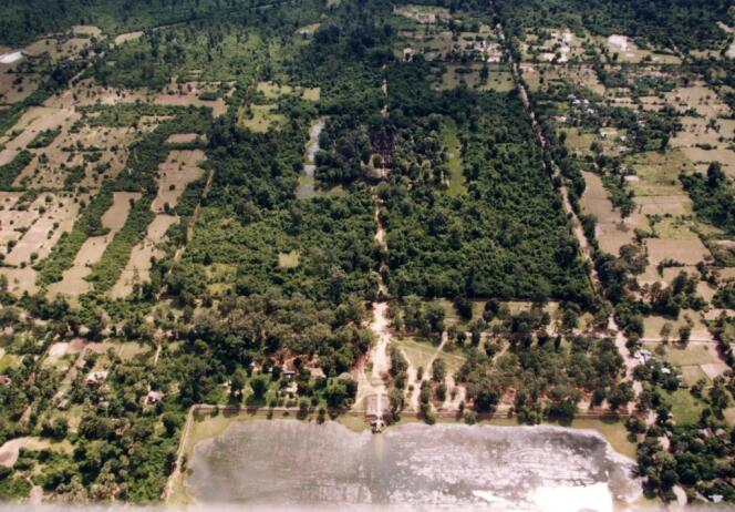 Plan du site d'Angkor.