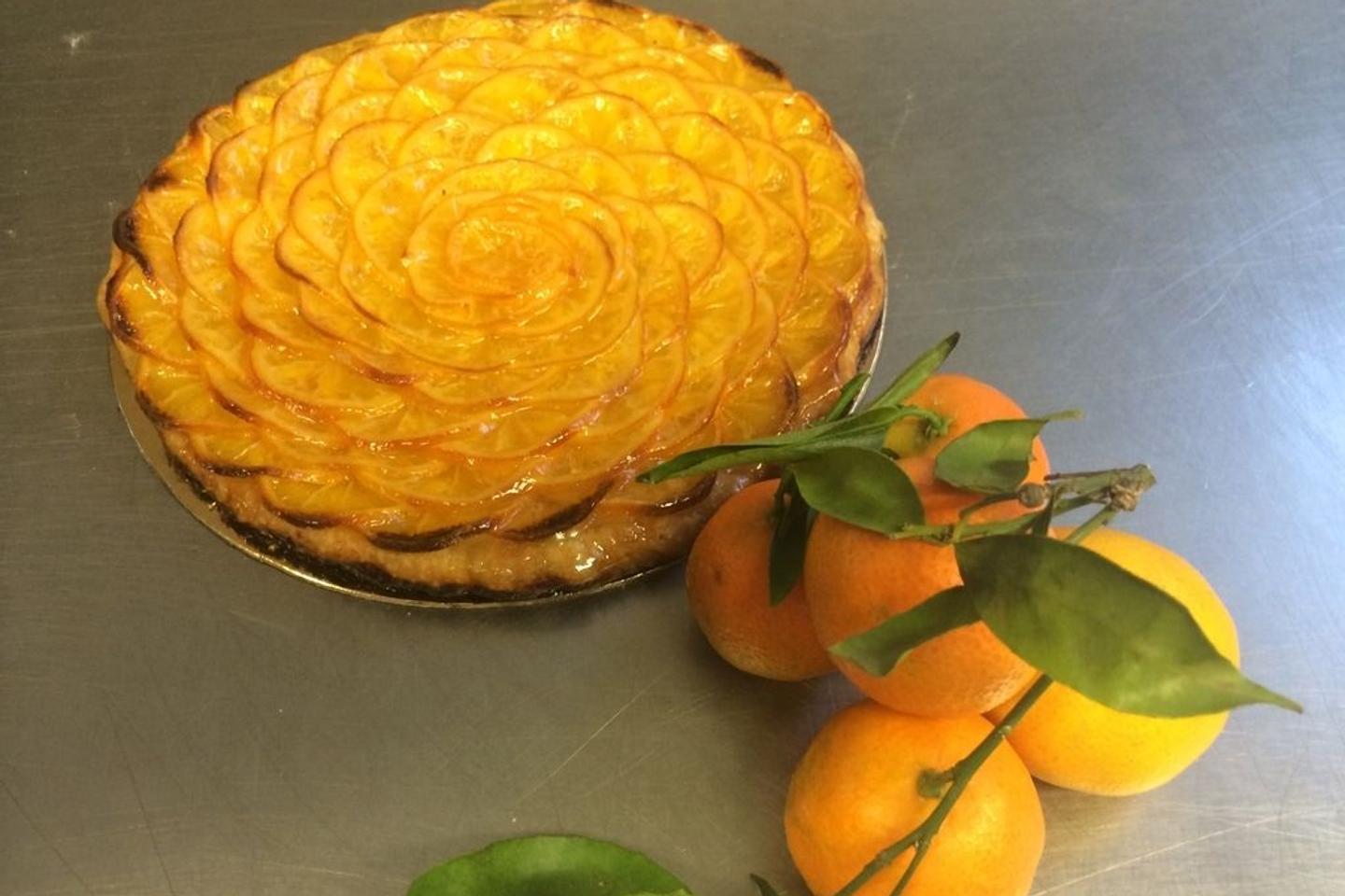 Un dessert pas tarte, aux clémentines