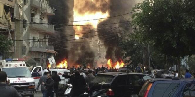 Un nouvel attentat à la voiture piégée dans le sud de Beyrouth jeudi a fait cinq morts.