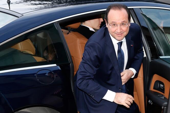 François Hollande à Toulouse, le 9 janvier.