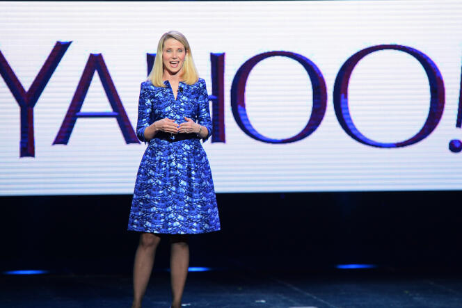 Ex-cadre dirigeant de Google, Marissa Mayer tient les rênes de Yahoo! depuis juillet 2012.