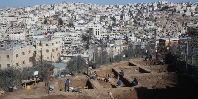 Une vue de la vieille ville de Hébron, en Cisjordanie, où les tensions sont vives entre les habitants palestiniens et les colons israéliens.