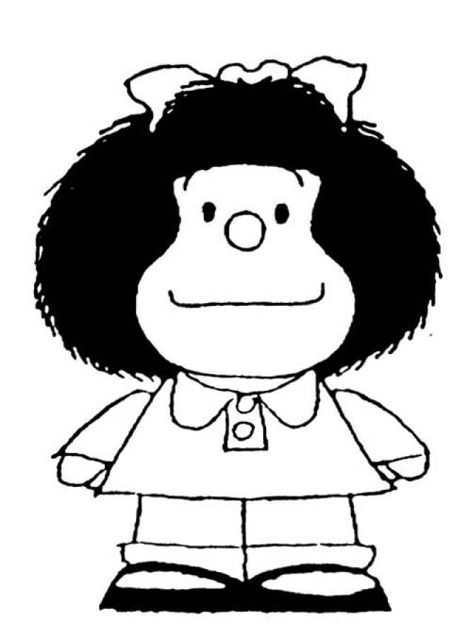Le personnage de Mafalda.