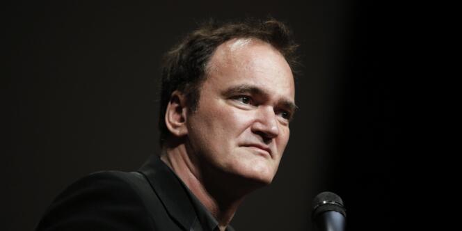 Quentin Tarantino, au festival Lumière, à Lyon, en octobre 2013.