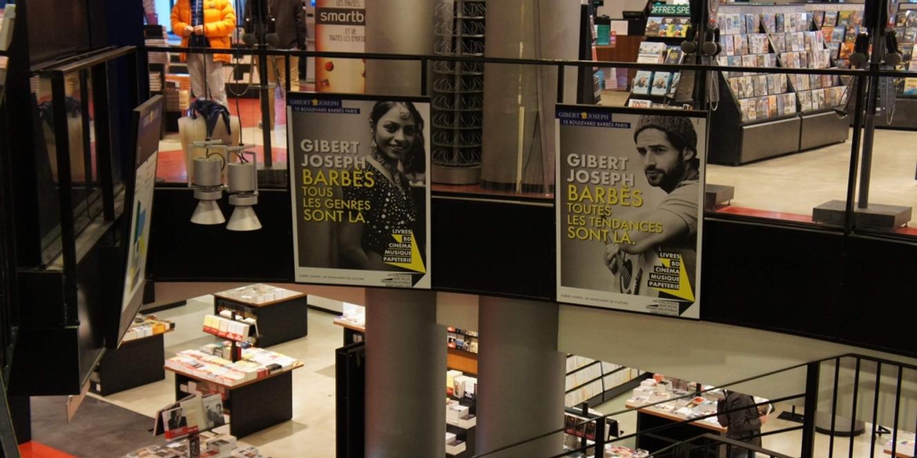 La librairie Gibert Joseph remplace Virgin à Barbès