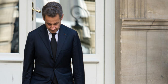 Nicolas Sarkozy à Paris, en mars 2013. 