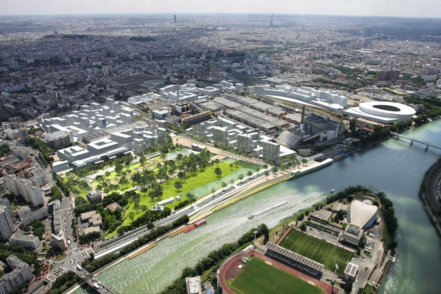 L’écoquartier des Docks de SaintOuen, trait d’union entre le centreville et la Seine