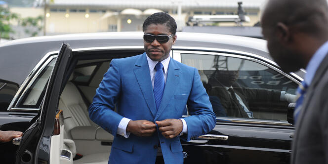 Teodorin Nguema Obiang, le fils du président de Guinée équatoriale, le 24 juin 2013.
