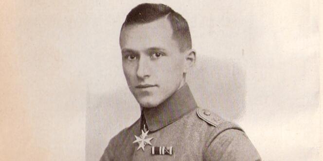 Ernst Jünger peu après la guerre.