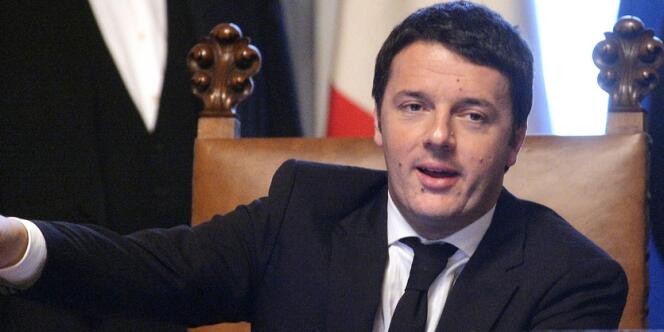 Matteo Renzi, le 22 février à Rome.