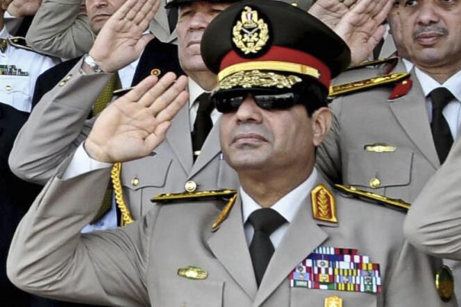 Abdel Fattah Al-Sissi, le 22 février 2013 au Caire.