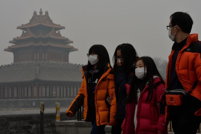 A Pékin, le 26 février.