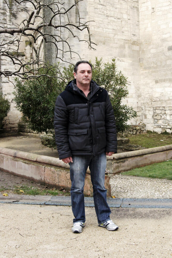 Marc Fazio, ancien employé de Veolia à Avignon.