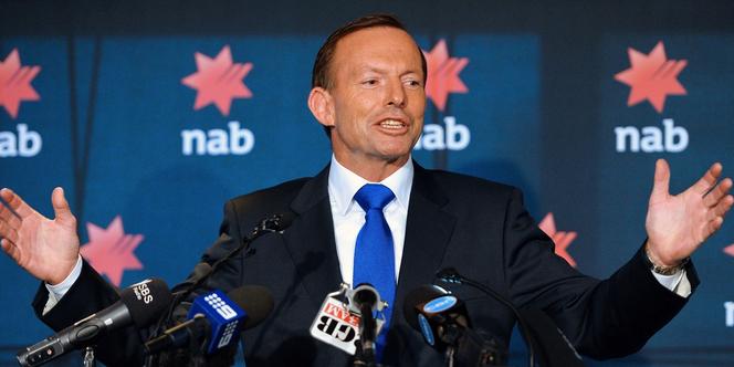 Le premier ministre australien, Tony Abbott, à Sydney le 20 février.