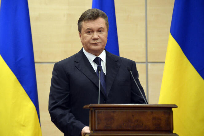 Viktor Ianoukovitch, le 11 mars 2014.