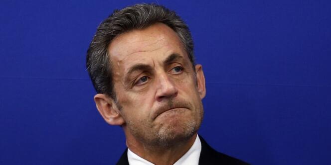 Nicolas Sarkozy, à Nice, le 10 mars.