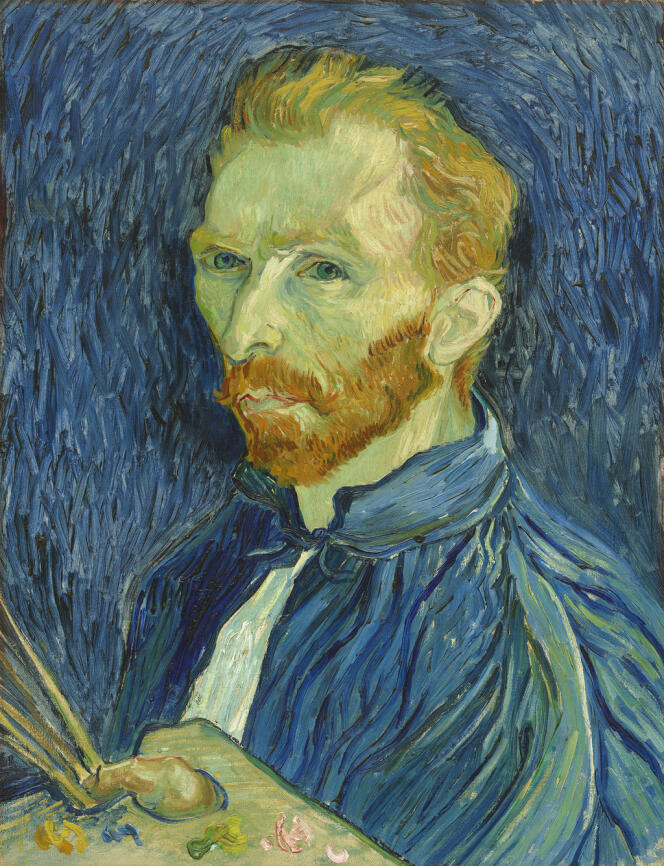 Custy. Vincent van Gogh (1853-1890) . Portrait de l’artiste, Saint-Rémy-de-Provence, août-septembre 1889. Huile sur toile, 57,79 x 44,5 cm 
Washington, The National Gallery of Art, Collection de M. et Mme John Hay Whitney 

