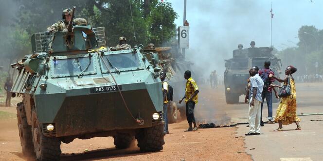 Des groupes armés ont attaqué les forces internationales en Centrafrique.