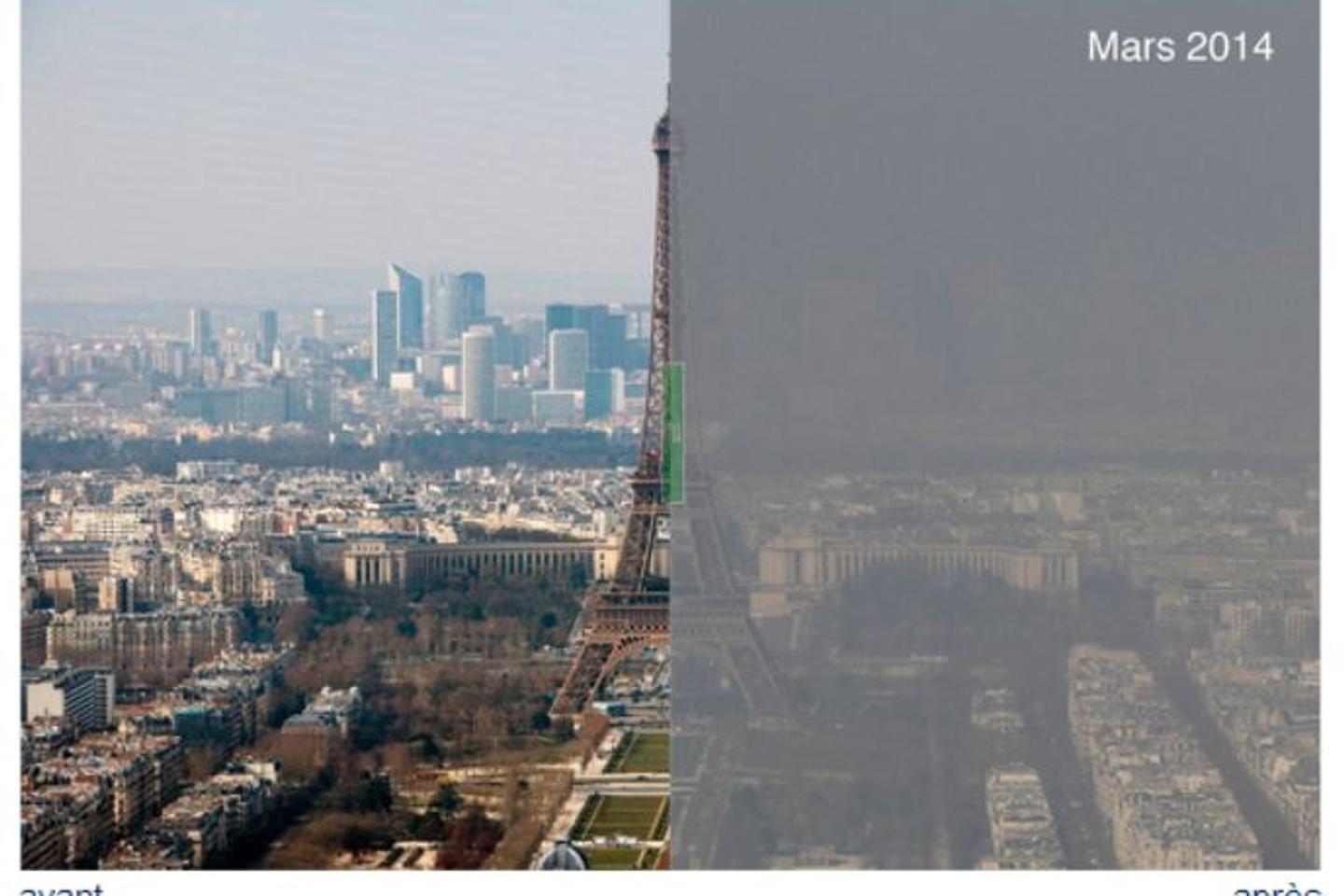 Pollution à Paris : la circulation alternée a eu un « impact visible