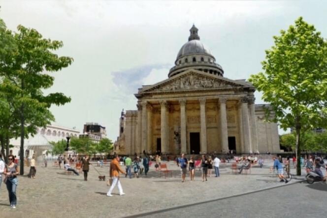 La Place du Panthéon réaménagée par Anne Hidalgo