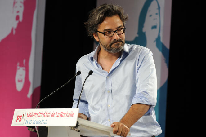 Laurent Bouvet, politologue, à l’université d’été du PS, à La Rochelle, le 25 août 2012.