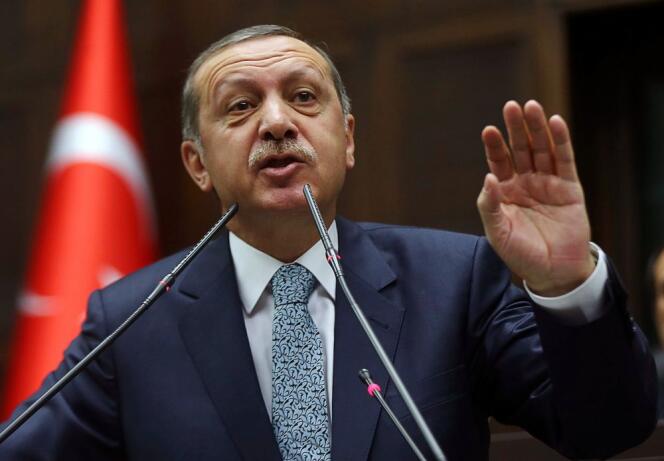 Le premier ministre turc, Recep Tayyip Erdogan, le 25 février à Ankara.