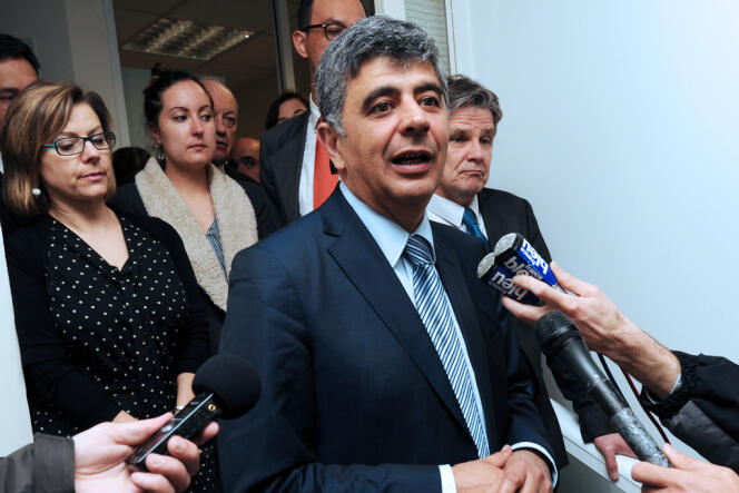 Le candidat socialiste à la mairie de Pau, David Habib, ici le 23 mars, a été battu par François Bayrou au second tour.