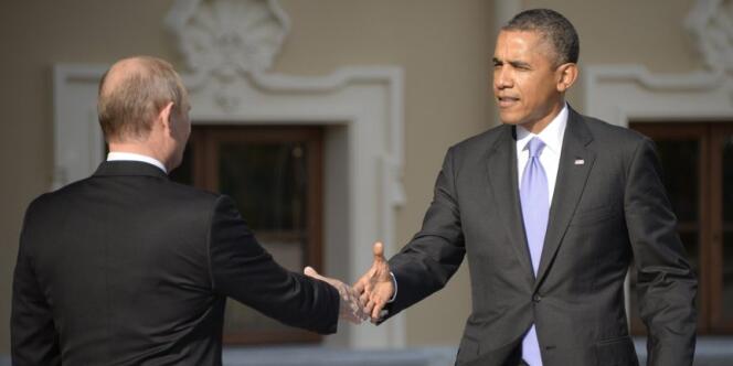 Vladimir Poutine et Barack Obama, en septembre 2013.