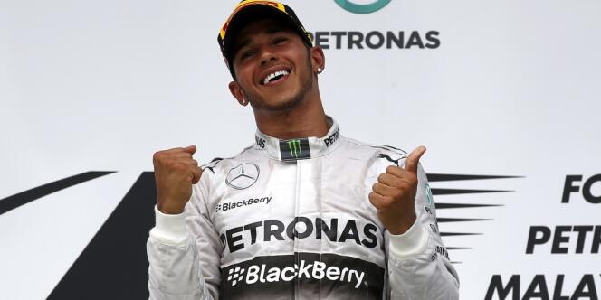 Le Britannique Lewis Hamilton (Mercedes) a remporté le Grand Prix de Malaysie de Formule 1, dimanche 30 mars 2014.