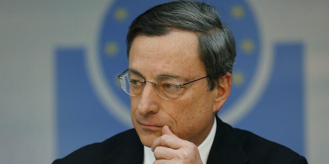 Mario Draghi, président de la Banque centrale européenne.