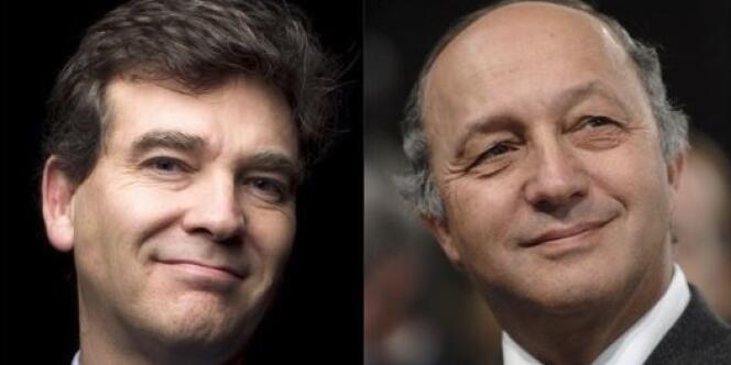 Les ministères d'Arnaud Montebourg et Laurent Fabius ont tous deux revendiqués le portefeuille du commerce extérieur, mercredi 2 avril.