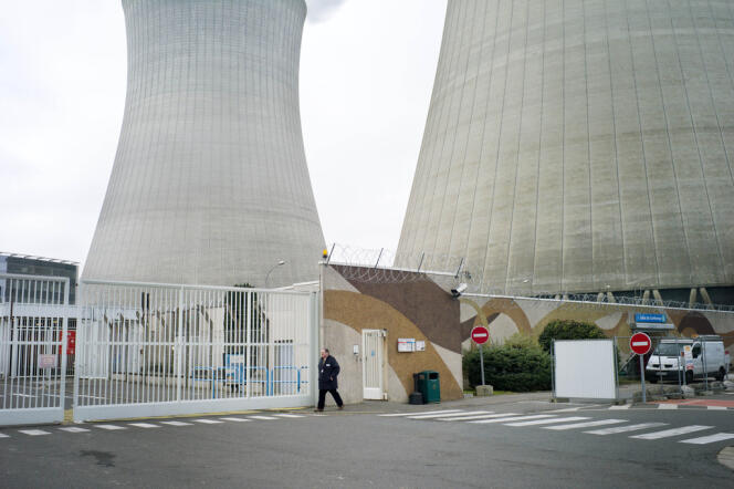 A la centrale nucléaire de Dampierre-en-Burly (Loiret) en 2013.