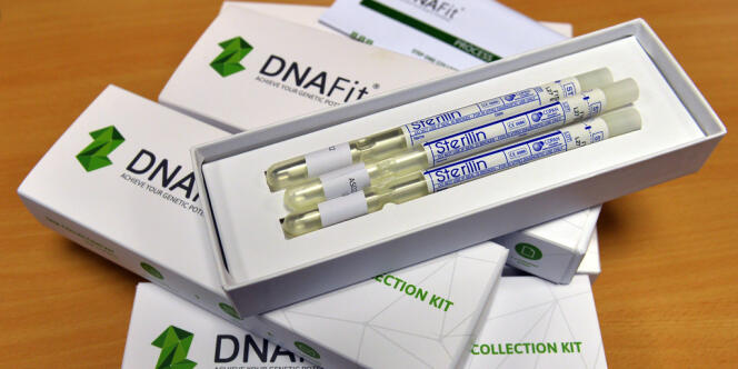 Un kit de test ADN.