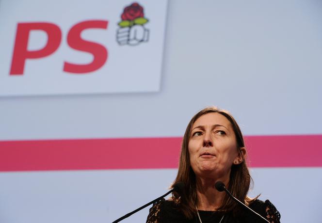 Karine Berger, députée des Hautes-Alpes, lors du Congrès national du PS, en octobre 2012.