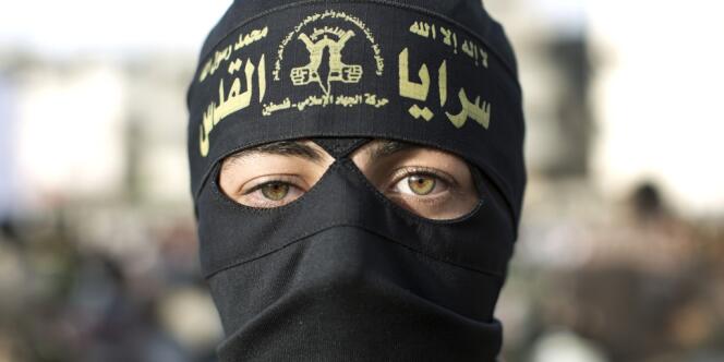 Un membre du Djihad islamique dans la bande de Gaza, le 15 avril 2014.