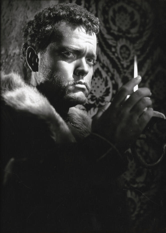 Orson Welles (Othello) dans le film américain d'Orson Welles, 