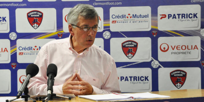 Claude Michy, 65 ans, préside Clermont Foot Auvergne depuis 2005. 
