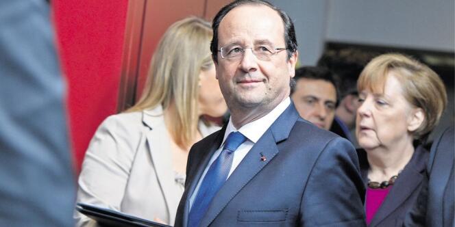 François Hollande, à Bruxelles, le 20 mars. 