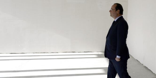 François Hollande le 11 mai 2014 à BAkou, en Azerbaïdjan