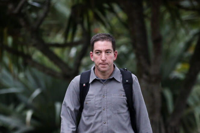 Glenn Greenwald, à Rio de Janeiro, en juillet 2013. 