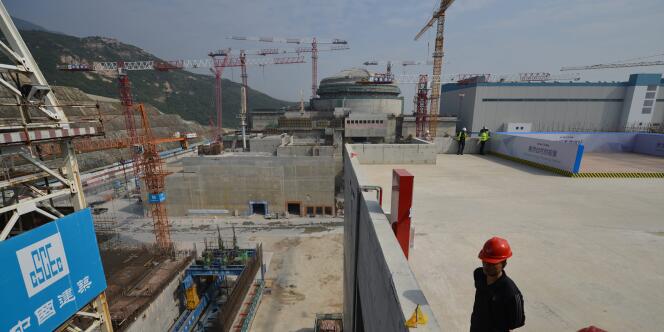 Chantier de la centrale de Taishan. En Chine, vingt-sept réacteurs sont en construction..