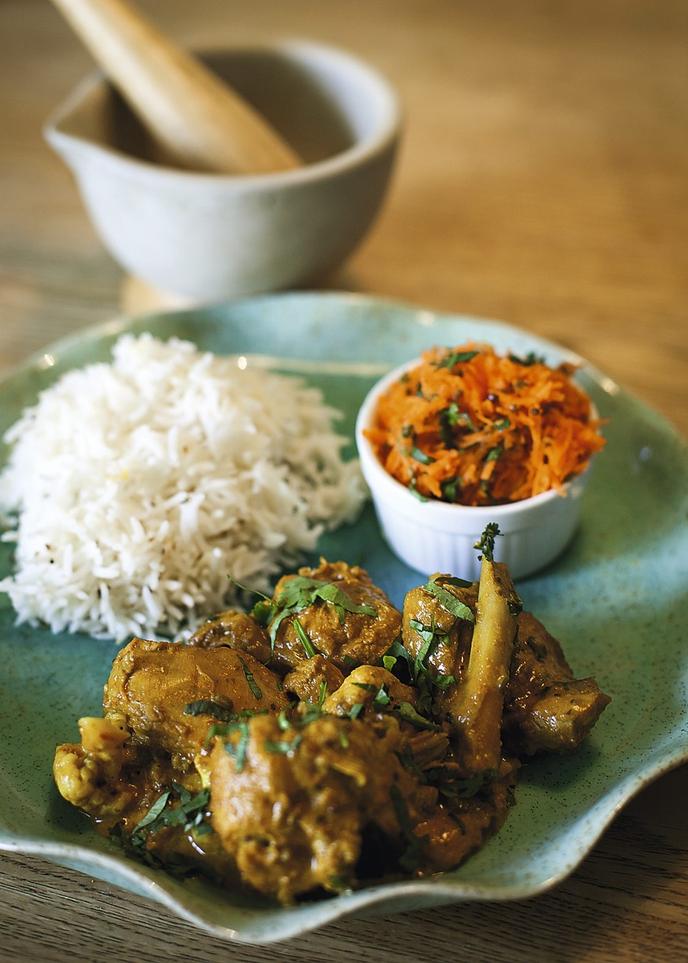 Poulet Au Curry La Recette Simple De Xavier Denamur
