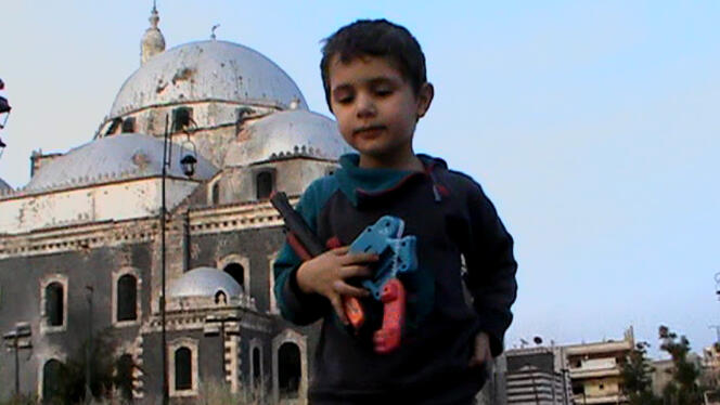 Omar filmé par Wiam Simav Bedirxan, à Homs.